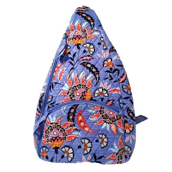 Vera Bradley Handbags - VERA BRADLEY Essential Compact Sling Backpack Bag 27611 Mural Garden